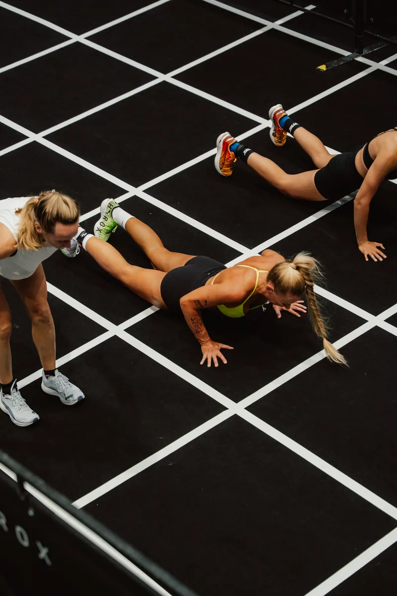 Burpee broad jumps